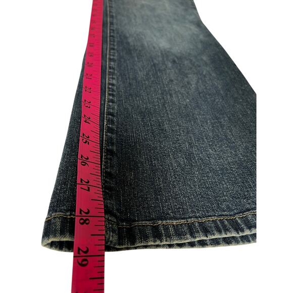 Vntg Y2K Tommy Hilfiger Low Rise Flare Jeans 6 - Picture 7 of 8